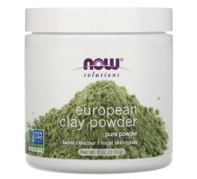 Now Foods Solutions Порошок европейской глины 6 унций (170 г)