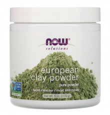 Now Foods Solutions Порошок европейской глины 6 унций (170 г)