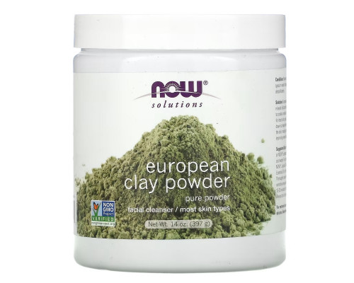 Now Foods, European Clay Powder, 14 oz (397 g) Now Foods, European Clay Powder, 14 oz (397 g)