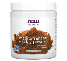 NOW Foods, средиземноморская красная глина в порошке, 397 г (14 унций)