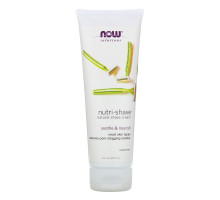Now Foods Solutions Nutri-Shave натуральный крем для бритья 8 жидких унций (237 мл)