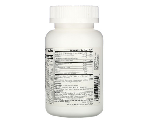 Source Naturals, Mega-One, Высокоэффективные мультивитамины и минералы, 60 таблеток Source Naturals, Mega-One, Высокоэффективные мультивитамины и минералы, 60 таблеток