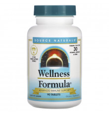 Source Naturals, Wellness Formula, 90 Tablets