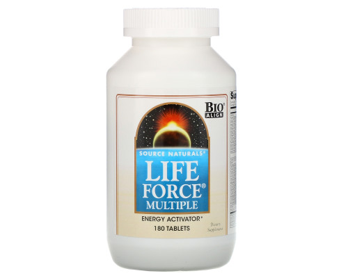 Source Naturals, Мультивитамин Life Force, 180 таблеток Source Naturals, Мультивитамин Life Force, 180 таблеток