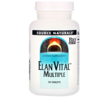 Source Naturals, Elan Vital Multiple, 90 таблеток