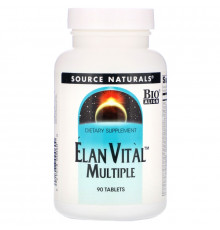 Source Naturals, Elan Vital Multiple, 90 таблеток