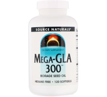Source Naturals, Мега-ГЛК 300, 120 гелевых капсул