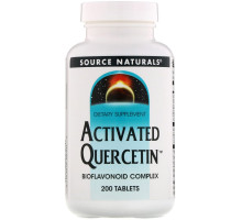 Source Naturals, Активированный кверцетин, 200 таблеток