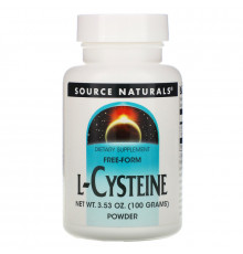 Source Naturals, L-цистеин 3.53 унции (100 г)