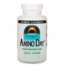 Source Naturals, Amino Day, 1,000 мг, 120 таблеток