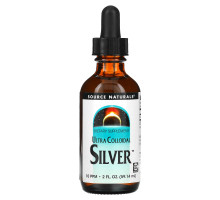 Source Naturals, Коллоидное серебро Ultra, 10 ЧНМ, 2 жидких унции (59,14 мл)