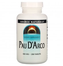 Source Naturals, По д'Арко, 500 мг 250 таблеток