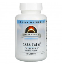 Source Naturals, Gaba Calm, 120 таблеток 120 таблеток