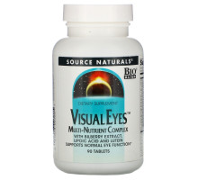 Source Naturals, Visual Eyes, мульти-питательный комплекс, 90 таблеток
