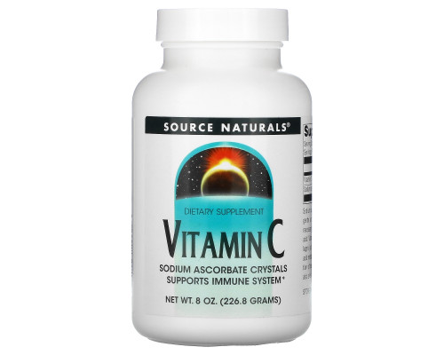 Source Naturals, Витамин C, 8 унций (226.8 г) Source Naturals, Витамин C, 8 унций (226.8 г)
