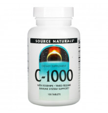 Source Naturals, C-1000, 100 таблеток