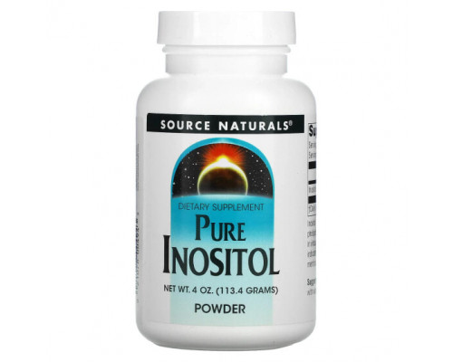 Витамины группы B Source Naturals, Чистый инозит в порошке, 113,4 г (4 унции) Витамины группы B Source Naturals, Чистый инозит в порошке, 113,4 г (4 унции)