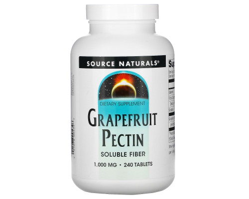 Source Naturals, Пектин грейпфрута, 240 таблеток Source Naturals, Пектин грейпфрута, 240 таблеток