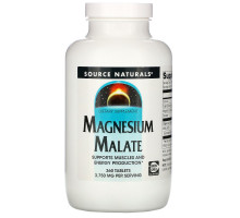 Source Naturals, Яблочнокислый магний, 1,250 мг, 360 таблеток