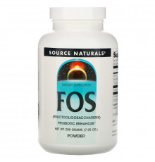 Source Naturals, Порошок FOS, 7.05 унций (200 г)