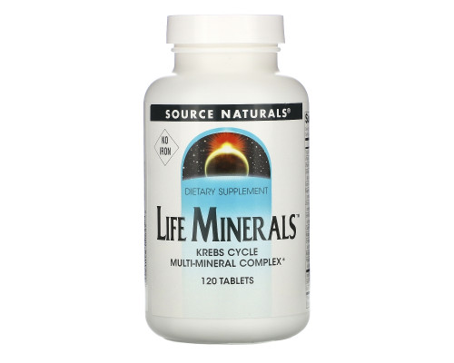 Source Naturals, «Микроэлементы жизни» без железа, 120 таблеток Source Naturals, «Микроэлементы жизни» без железа, 120 таблеток