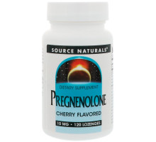 Source Naturals, Pregnenolone Cherry Flavored, 10 mg, 120 Lozenges