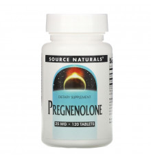 Source Naturals, Прегненолон, 25 мг, 120 таблеток