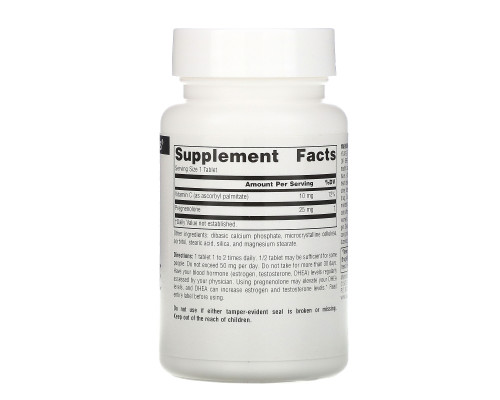 Source Naturals, Прегненолон, 25 мг, 120 таблеток Source Naturals, Прегненолон, 25 мг, 120 таблеток