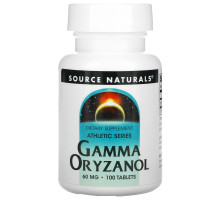 Source Naturals, Гамма оризанол (Gamma Oryzanol), 60 мг, 100 таблеток