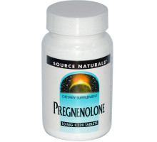 Source Naturals, Прегненолон, 10 мг, 120 таблеток