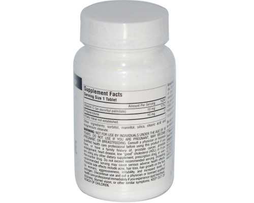 Source Naturals, Прегненолон, 10 мг, 120 таблеток Source Naturals, Прегненолон, 10 мг, 120 таблеток