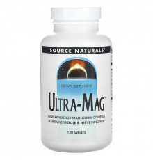 Source Naturals, Комплекс Ultra-Mag, 120 таблеток
