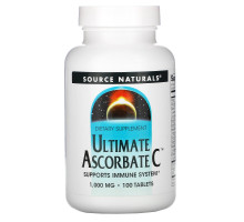 Source Naturals, Лучший аскорбат C, 1000 мг, 100 таблеток