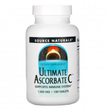 Source Naturals, Лучший аскорбат C, 1000 мг, 100 таблеток
