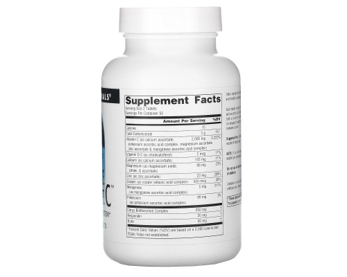 Source Naturals, Лучший аскорбат C, 1000 мг, 100 таблеток