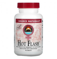Женское здоровье Source Naturals, Hot Flash, 90 таблеток