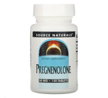 Source Naturals, Прегненолон, 50 мг, 120 таблеток