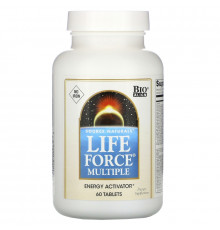 Source Naturals, Мультивитамин  Life Force, не содержит железо, 60 таблеток