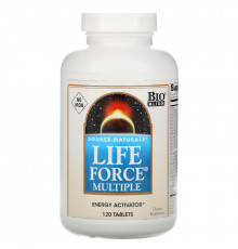 Source Naturals, Life Force Multiple, без железа, 120 таблеток