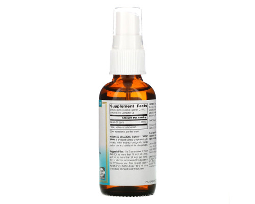 Source Naturals, Wellness, Коллоидное серебро в аэрозольной упаковке для горла, 30 PPM, 2 жидкие унции (59.14 мл) Source Naturals, Wellness, Коллоидное серебро в аэрозольной упаковке для горла, 30 PPM, 2 жидкие унции (59.14 мл)