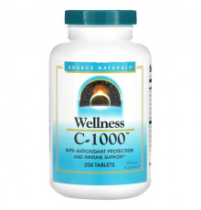 Витамин C Source Naturals, Wellness, C-1000`` 200 таблеток