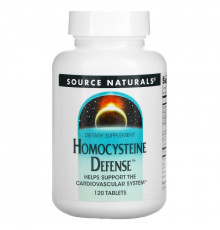 Source Naturals, Защита гомоцистеина, 120 таблеток