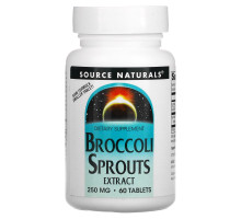Source Naturals, Экстракт брокколи, 60 таблеток
