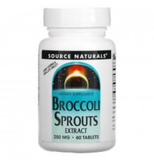 Source Naturals, Экстракт брокколи, 60 таблеток