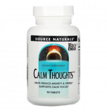 Source Naturals, Calm Thoughts, 90 таблеток