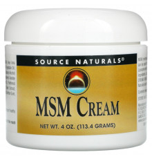 Source Naturals, Крем МСМ, 4 унции (113.4 г)