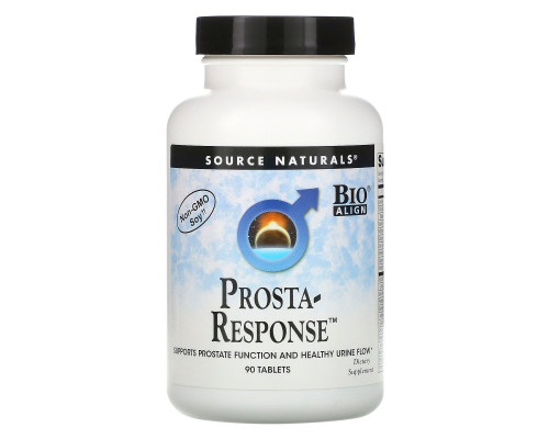 Source Naturals, Проста-Респонс, 90 таблеток Source Naturals, Проста-Респонс, 90 таблеток