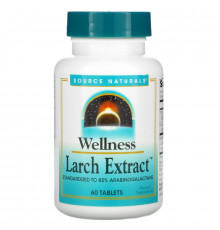 Source Naturals, Wellness, Экстракт лиственницы, 60 таблеток