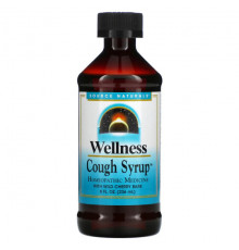 От гриппа и простуды Source Naturals, Оздоровление, Сироп от кашля, 8 жидких унций(236 мл)