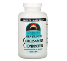 Source Naturals, Усиленный глюкозамин и хондроитин, 120 таблеток